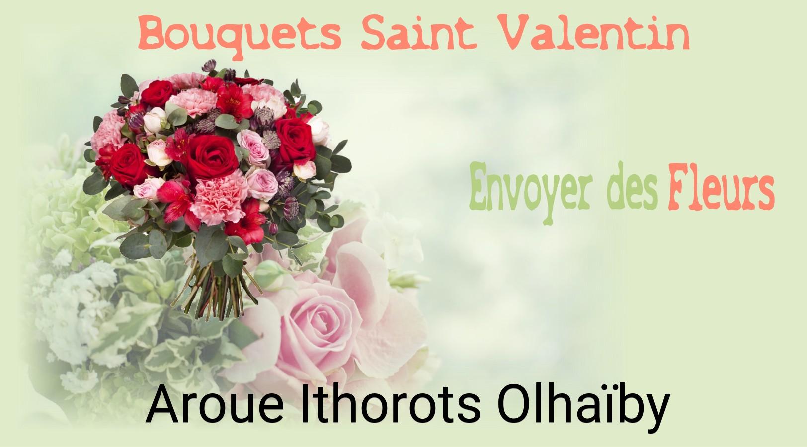 Roses de Saint-Valentin livrées à Aroue-Ithorots-Olhaïby
